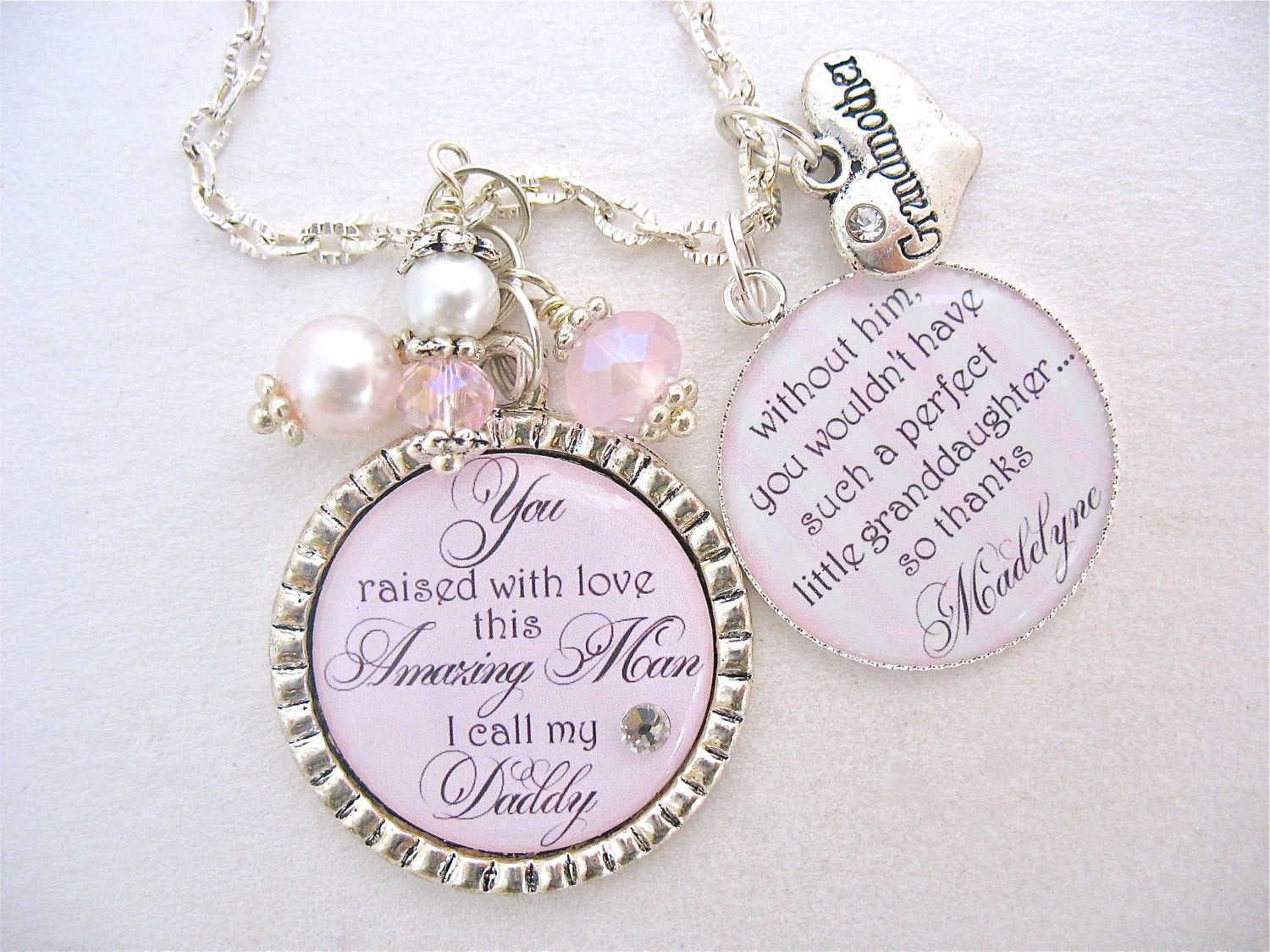 Birthday Gifts For Grandpa From Granddaughter
 GRANDMOTHER GIFT from Granddaughter Personalized Jewelry