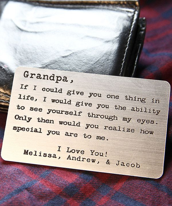 Birthday Gifts For Grandpa From Granddaughter
 Best 25 Grandpa birthday ts ideas on Pinterest