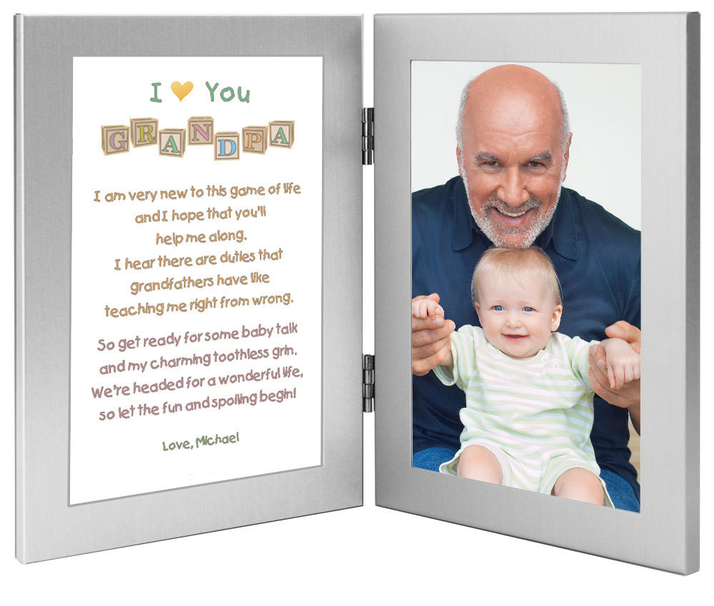 Birthday Gifts For Grandpa From Granddaughter
 New Grandfather To My Grandpa Poem Birthday Christmas or