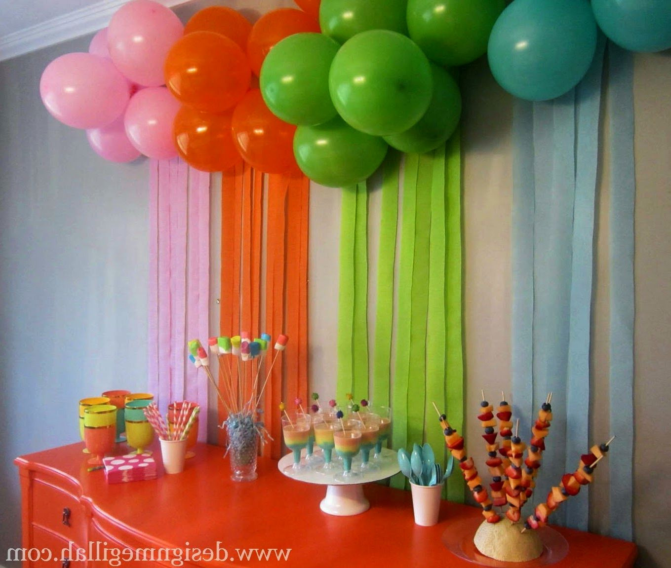 Birthday Party Decoration Ideas Simple
 Easy Home Decorating Ideas For Birthday