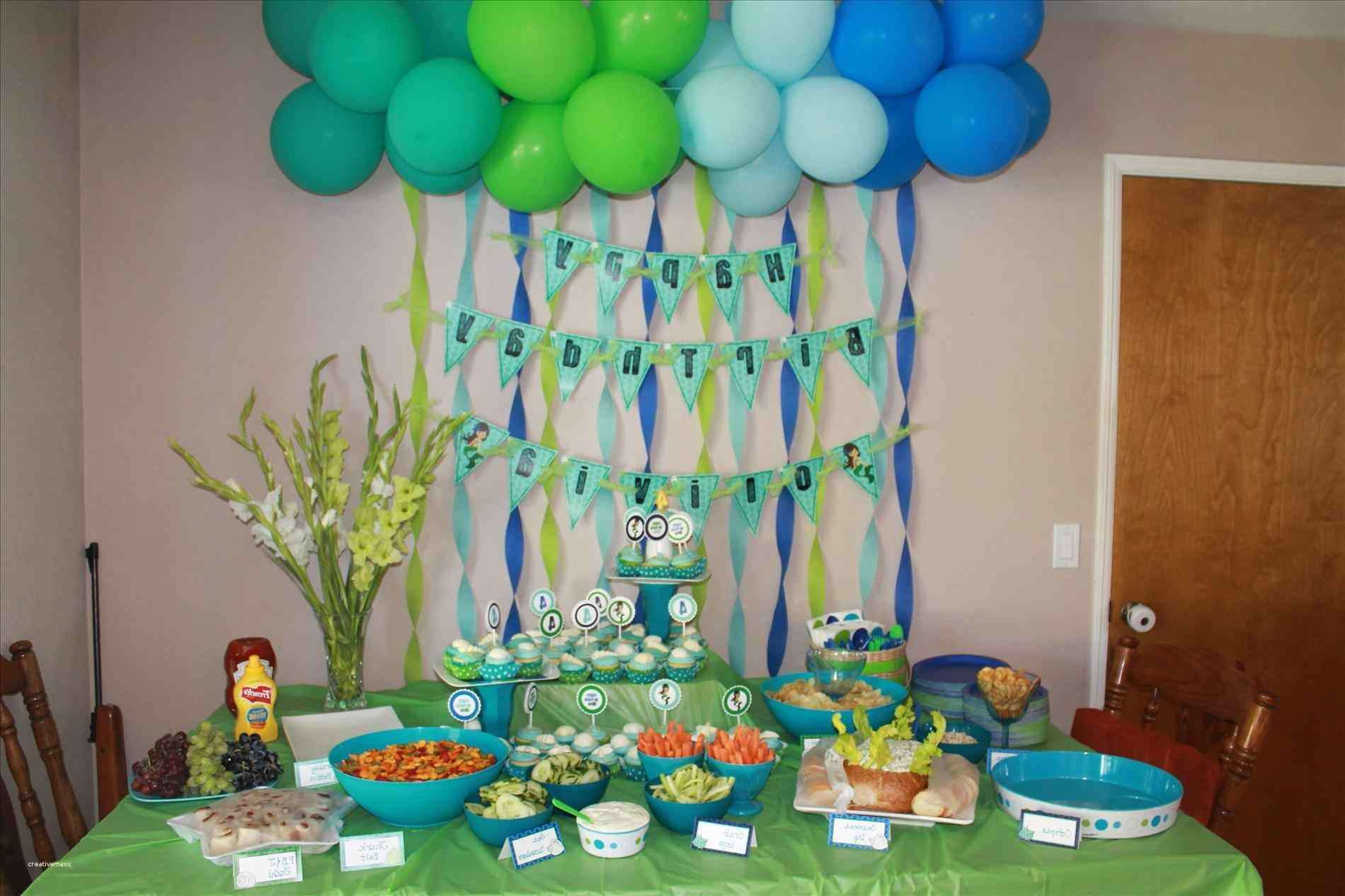 Birthday Party Decoration Ideas Simple
 Awesome 1st Birthday Party Simple Decorations at Home