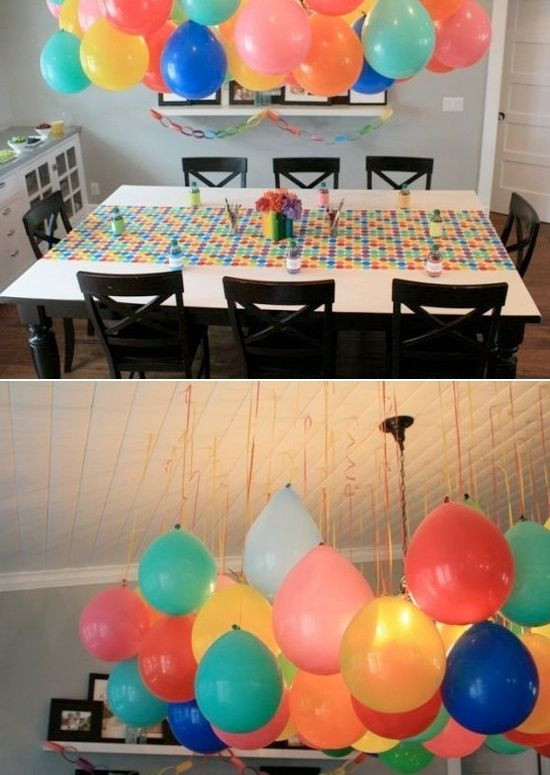 Birthday Party Decoration Ideas Simple
 Balloon Decoration Ideas Gifts