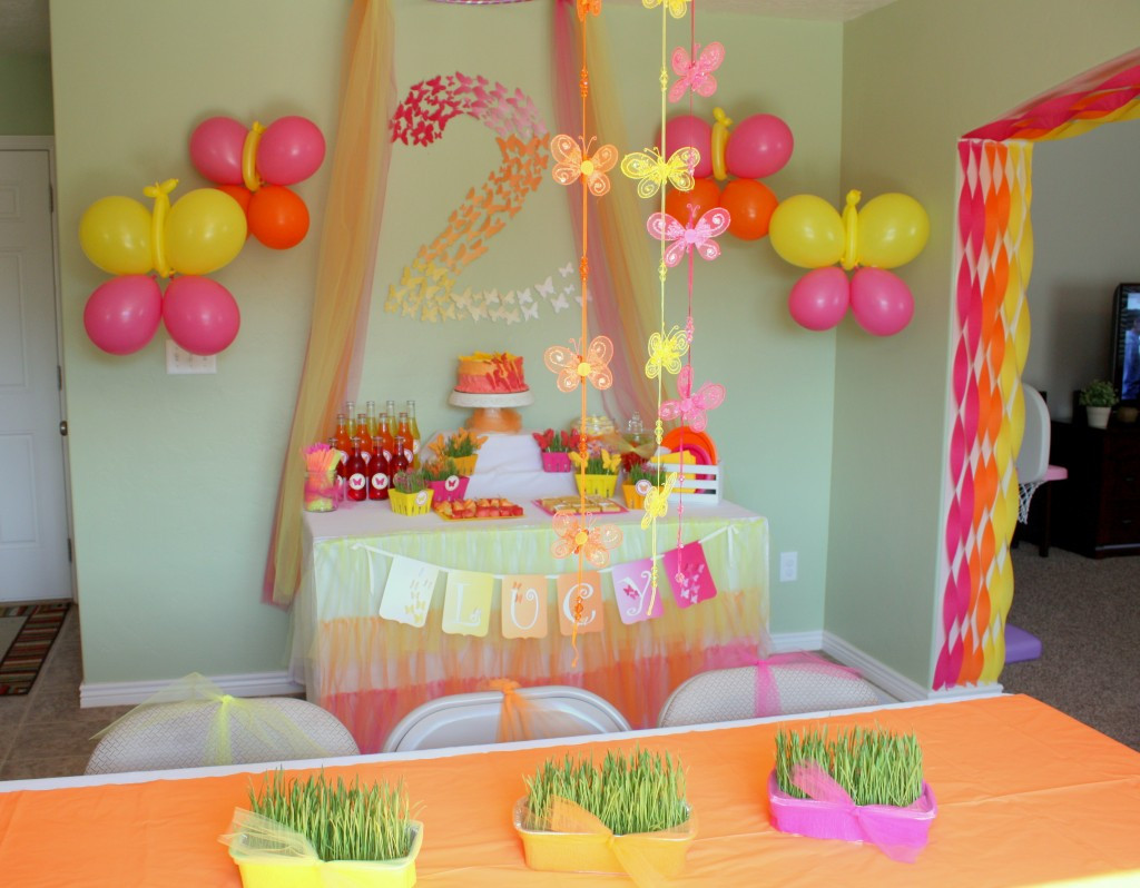 Birthday Party Decoration
 Butterfly Themed Birthday Party Decorations events to