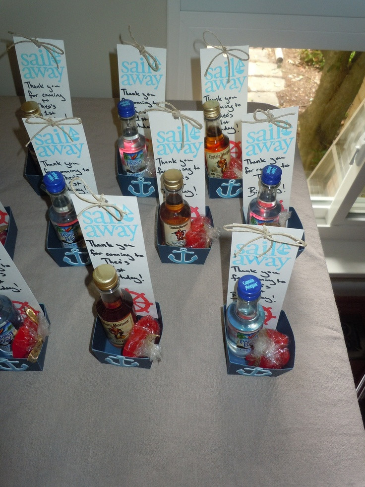 Birthday Party Favor Ideas For Adults
 Best 25 Nautical party favors ideas on Pinterest