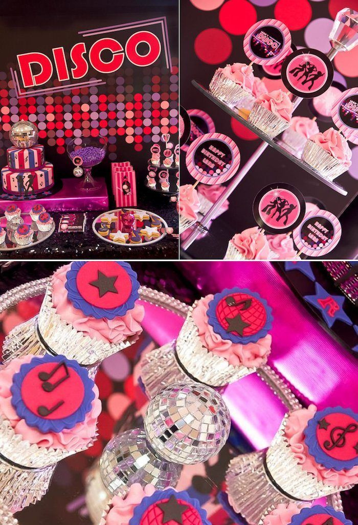 Birthday Party For Teens
 Kara s Party Ideas Pink Disco Teen Tween Girl Birthday