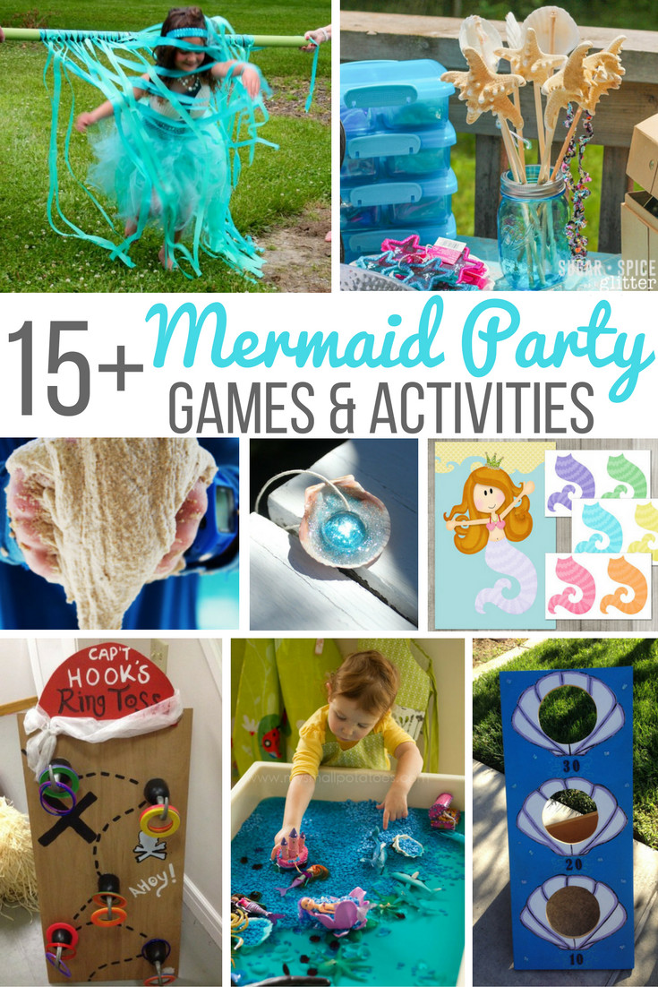 Birthday Party Games
 15 Mermaid Party Games & Activities