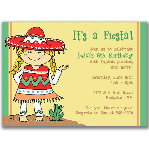 Birthday Party In Spanish
 spanish birthday invitations