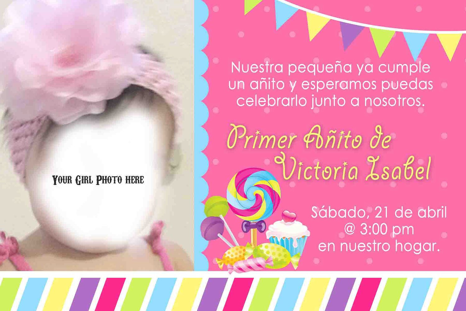 Birthday Party In Spanish
 Spanish Birthday Invitations