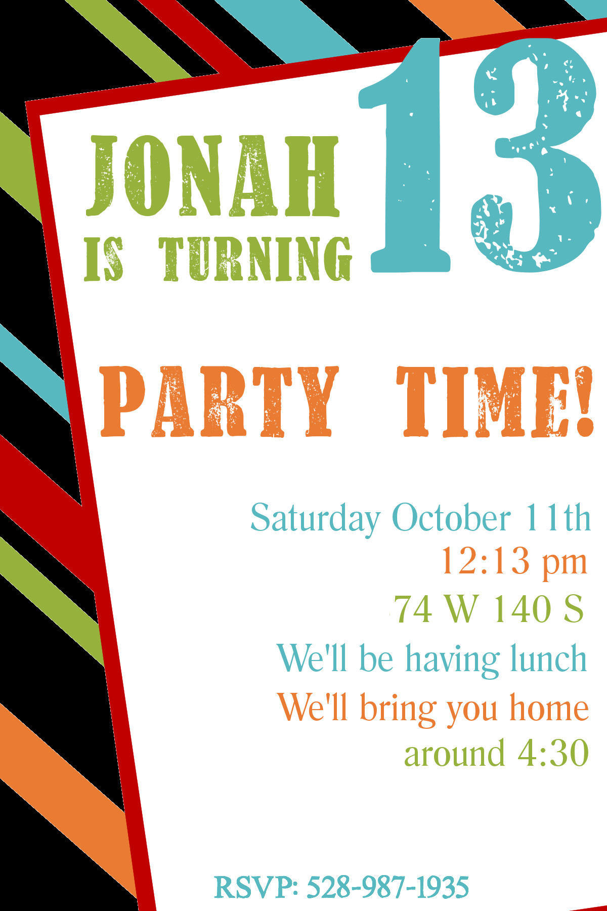 Birthday Party Invitations Free
 Free Printable Birthday Invitation Templates