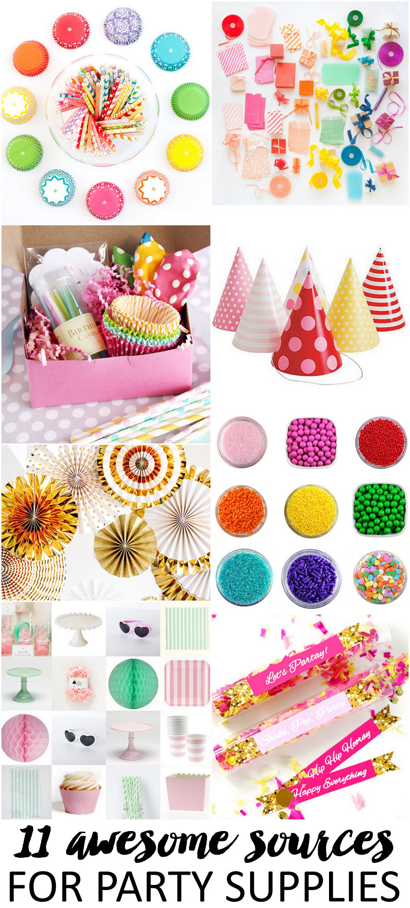 Birthday Party Stores
 11 Awesome Sources For Party Supplies