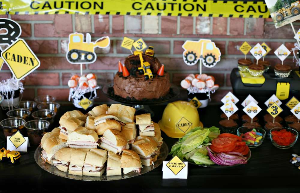 Birthday Party Websites
 Construction Birthday Party Ideas 2 of 14