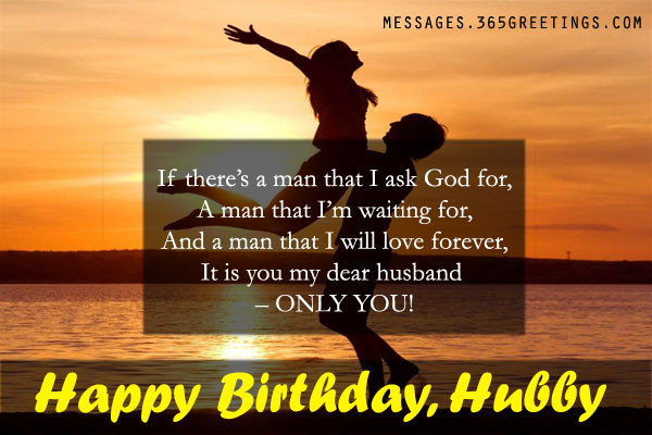 Birthday Quotes For Hubby
 Birthday Wishes for Husband 365greetings