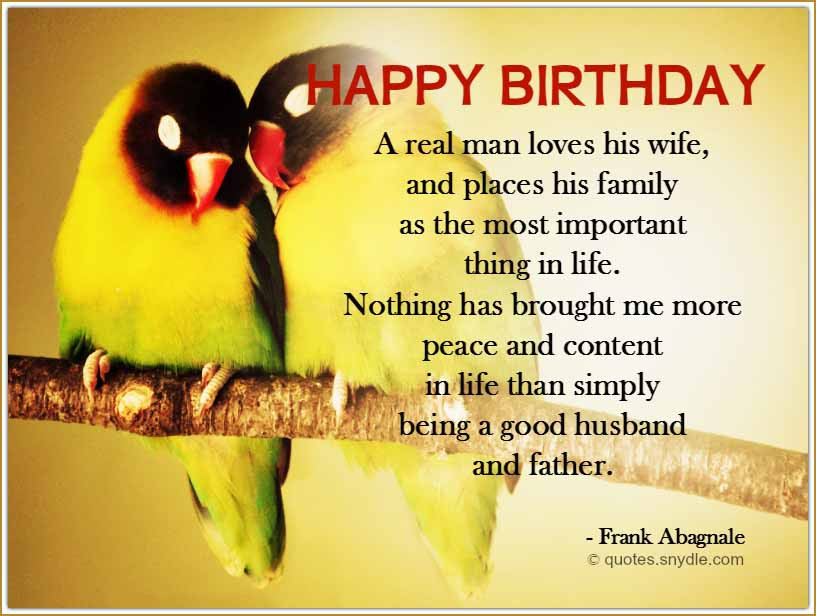 Birthday Quotes For Hubby
 Birthday Quotes for Husband Quotes and Sayings