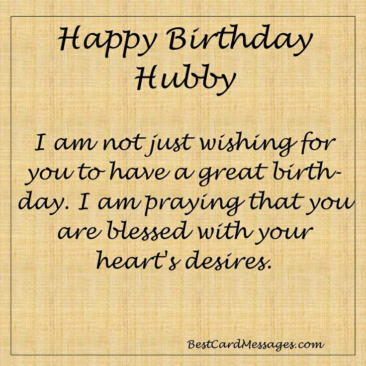 Birthday Quotes For Hubby
 Husband Birthday Card Messages Quotes