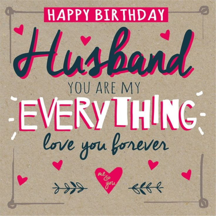 Birthday Quotes For Husband
 25 best ideas about Happy Birthday Husband on Pinterest