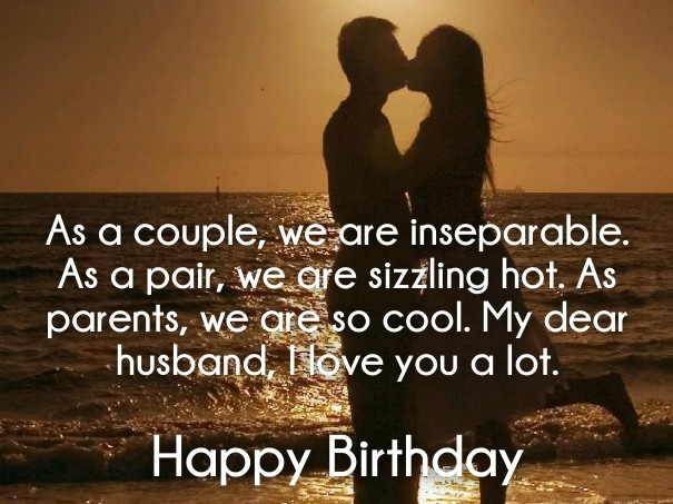 Birthday Quotes For Husband
 ROMANTIC BIRTHDAY QUOTES FOR WIFE FROM HUSBAND image