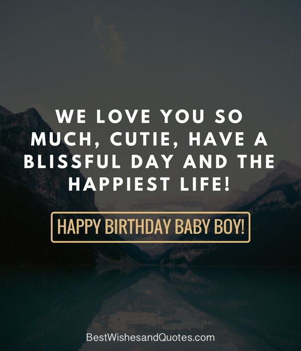 Birthday Quotes For Little Boy
 Happy Birthday Baby Boy Happy Birthday Baby Boy