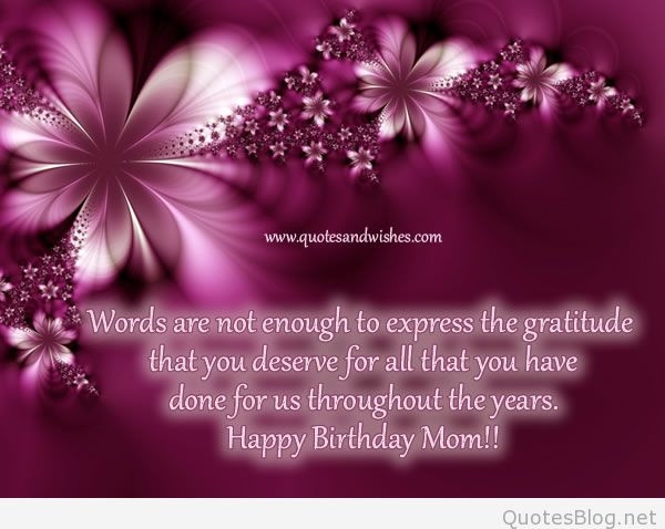 Birthday Quotes For Mothers
 Happy Mother s Day Wishes Messages and SMS Ideas