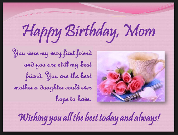 Birthday Quotes For Mothers
 Heart Touching 107 Happy Birthday MOM Quotes from Daughter