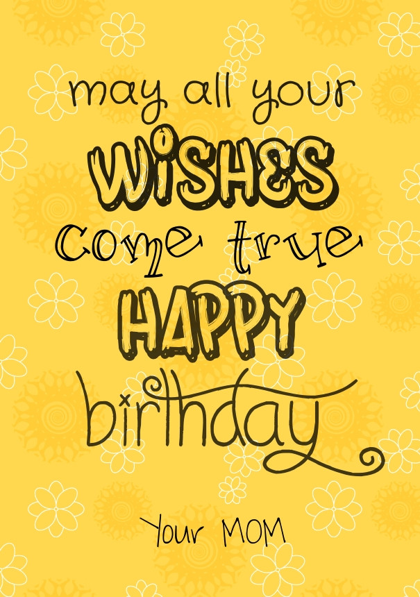 Birthday Quotes To Daughter
 Happy Birthday Quotes for Daughter with