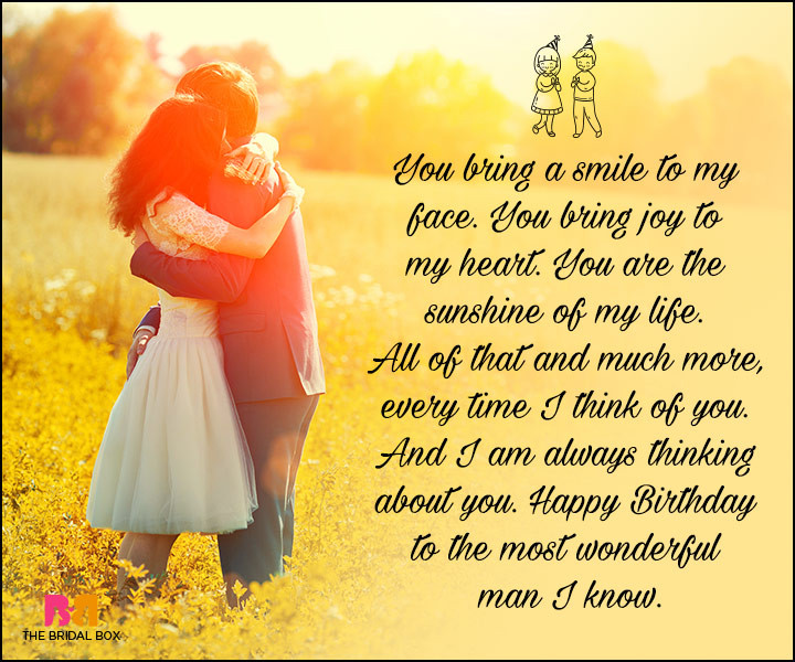 Birthday Quotes To My Love
 Birthday Love Quotes For Him The Special Man In Your Life