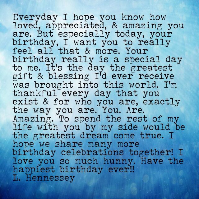Birthday Quotes To My Love
 y Happy Birthday Quotes For Him QuotesGram