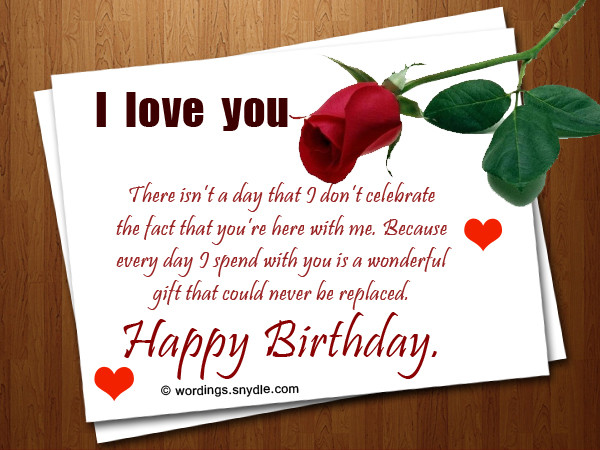 Birthday Wishes For Boyfriend Romantic
 Romantic Birthday Wishes And Messages Wordings and Messages