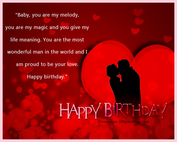 Birthday Wishes For Boyfriend Romantic
 Romantic Birthday Wishes 365greetings