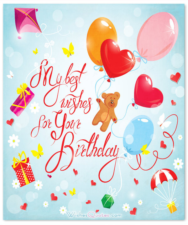 Birthday Wishes For Girls
 Birthday Wishes for a Special Girl – WishesQuotes