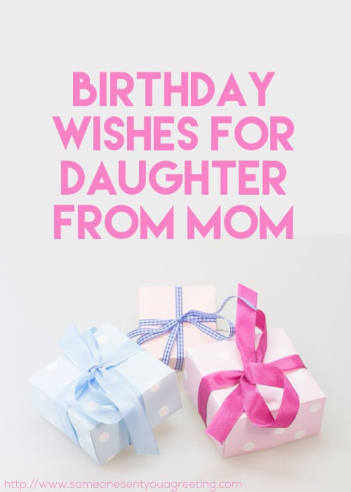 Birthday Wishes For Mother From Daughter
 Birthday Messages Archives Someone Sent You A Greeting