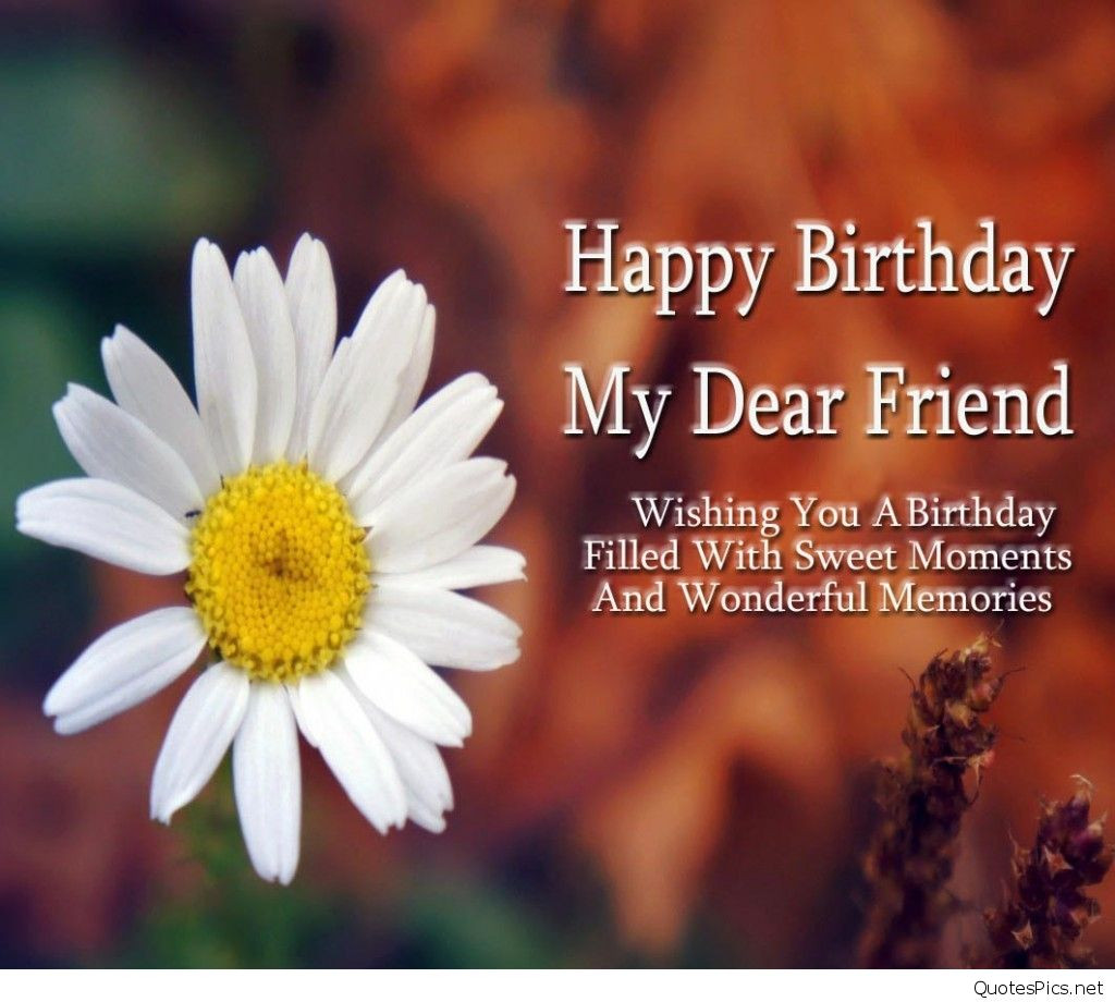 Birthday Wishes For New Friend
 Best happy birthday card wishes friend friends sayings