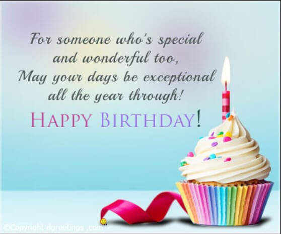 Birthday Wishes For New Friend
 99 Best Birthday Greeting Messages and Quotes Quotes Yard