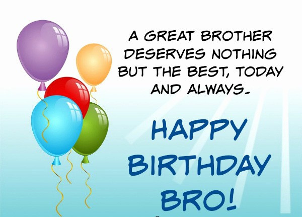 Birthday Wishes To Brother
 200 Best Birthday Wishes For Brother 2019 My Happy