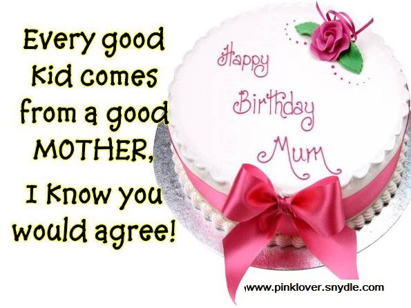 Birthday Wishes To Mom
 birthday wishes for mom 5 Pink Lover