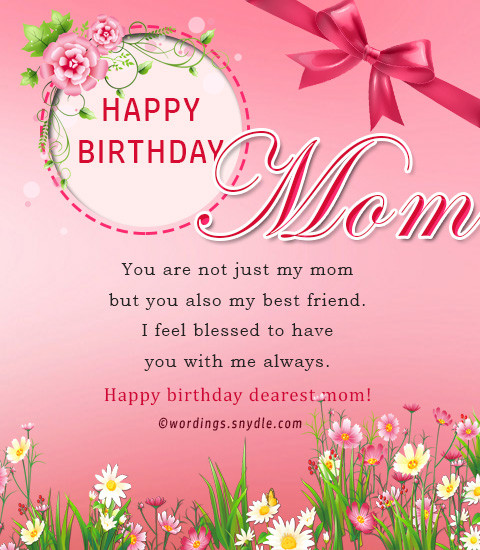 Birthday Wishes To Mom
 Birthday wishes for mother Happy Valetines Day Messages