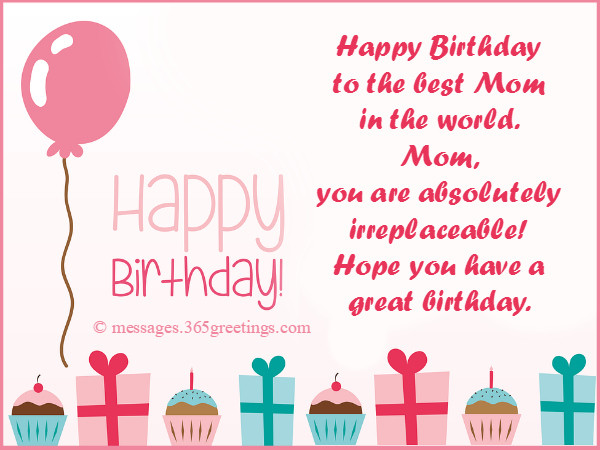 Birthday Wishes To Mom
 Birthday Wishes for Mother 365greetings
