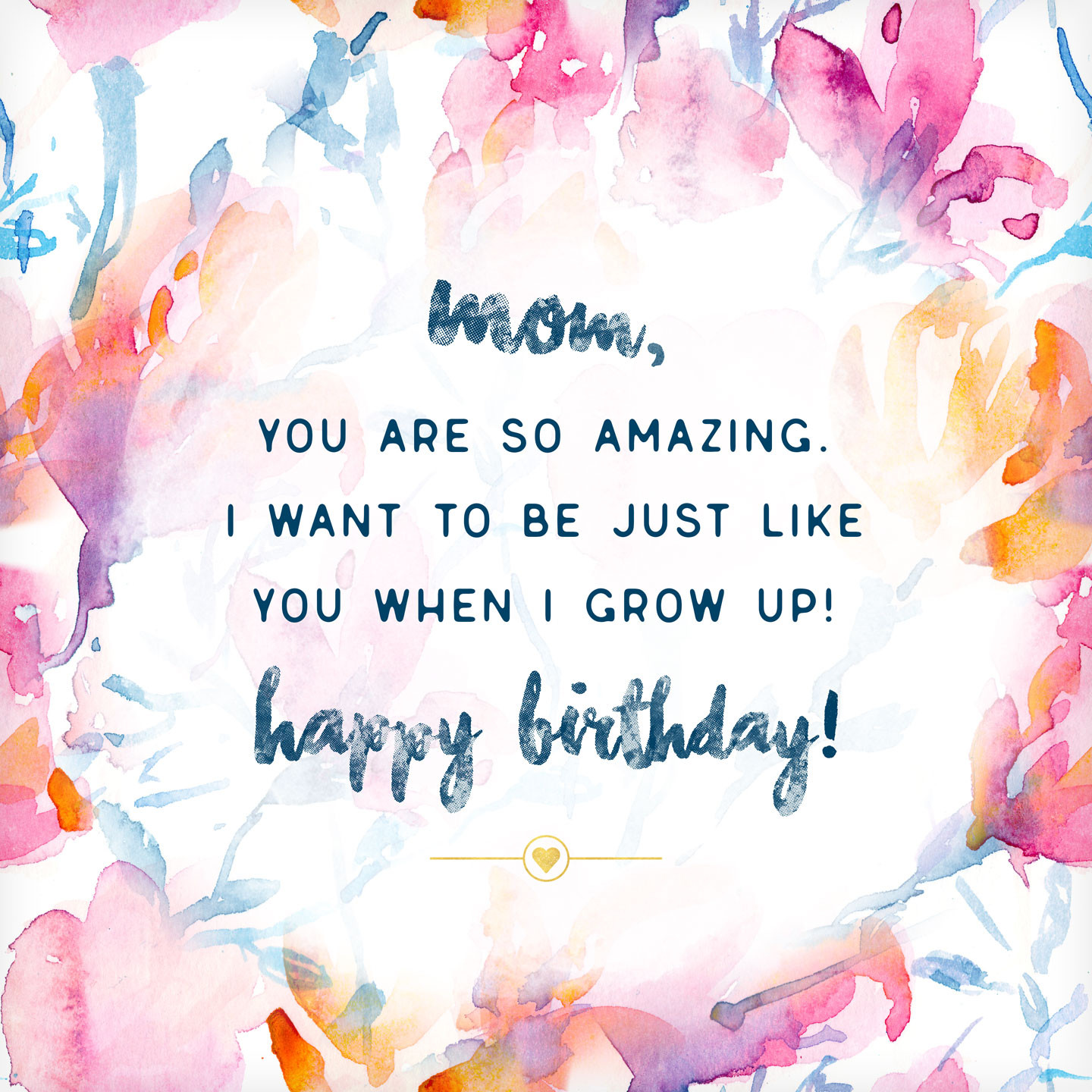 Birthday Wishes To Mom
 What to Write in a Birthday Card 48 Birthday Messages and