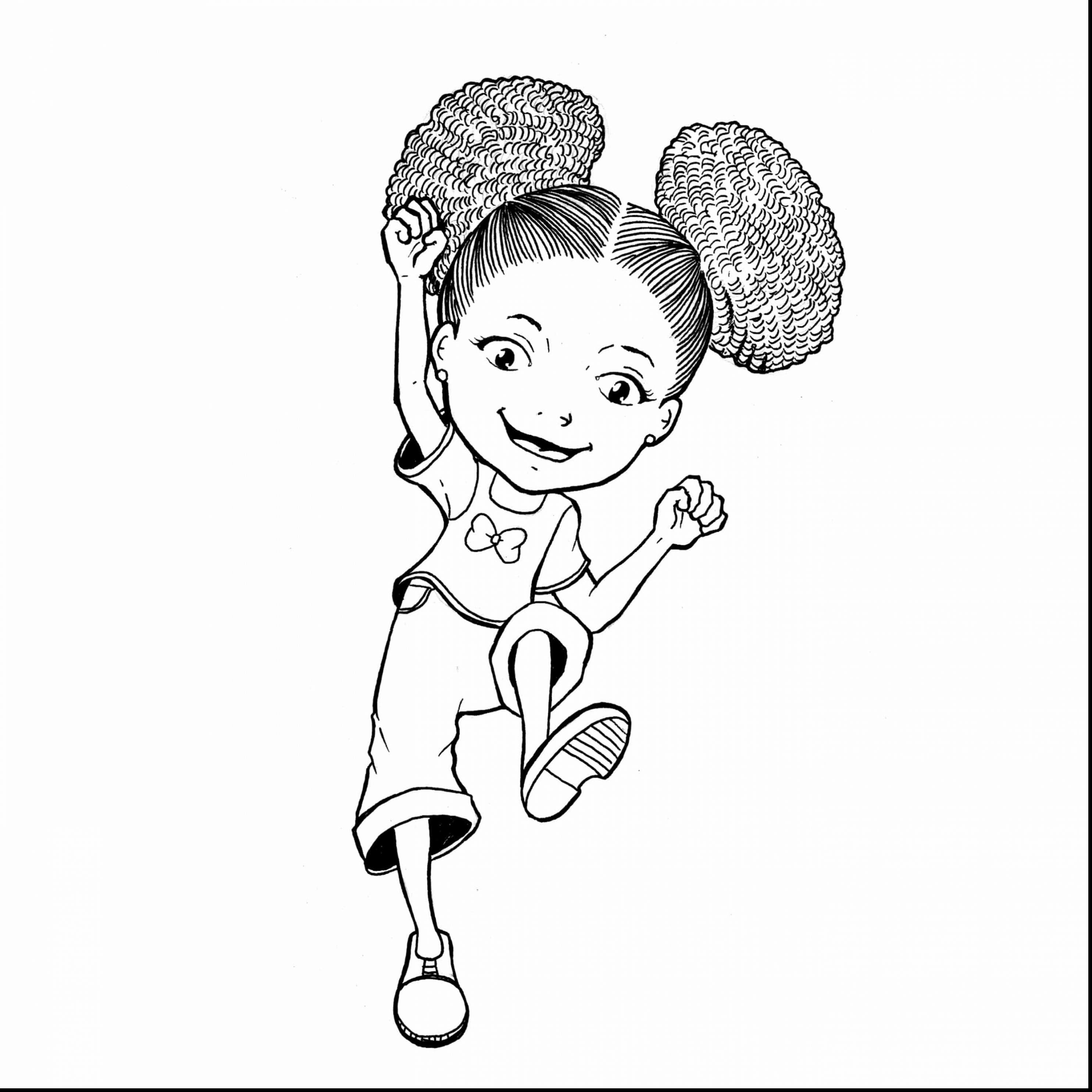 Black Girl Coloring Pages
 Little Black Girl Drawing at GetDrawings