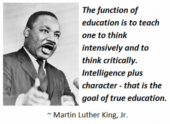 Black History Quotes On Education
 Martin Luther King Jr Quotes Education QuotesGram