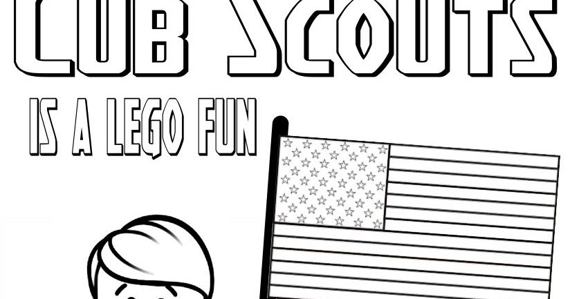 Blue And Gold Boyscout Coloring Sheet
 Akela s Council Cub Scout Leader Training Lego Cub Scout