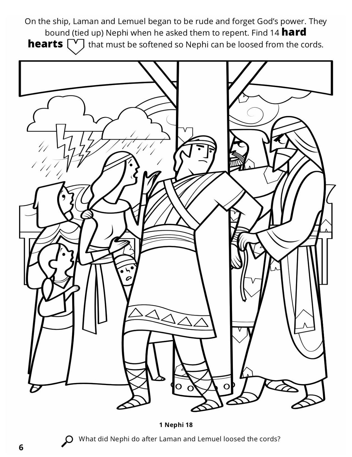 Book Of Mormon Coloring Pages
 Book Mormon Coloring Pages Nephi