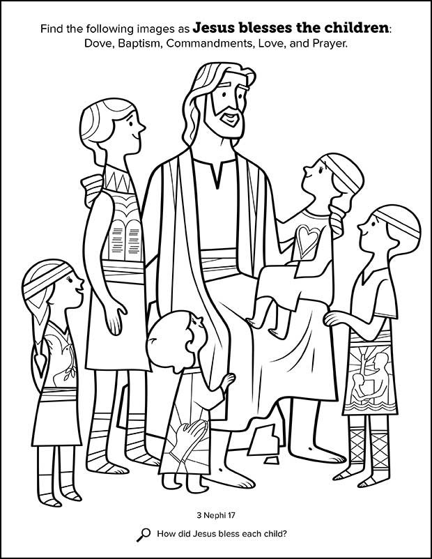 Book Of Mormon Coloring Pages
 Kids Having Fun with New Book of Mormon Stories Coloring
