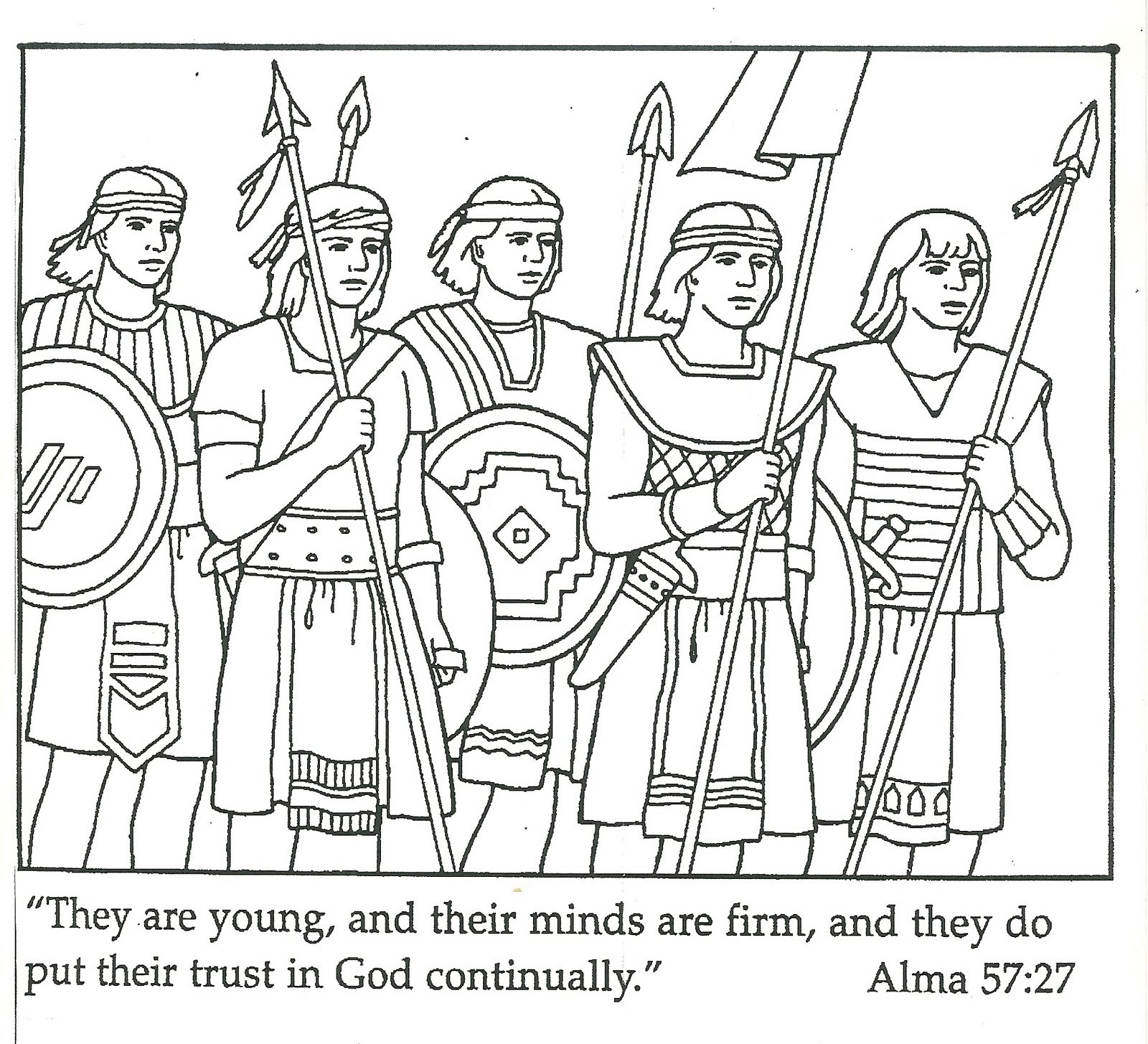 Book Of Mormon Coloring Pages
 Happy Clean Living Primary 3 lesson 28