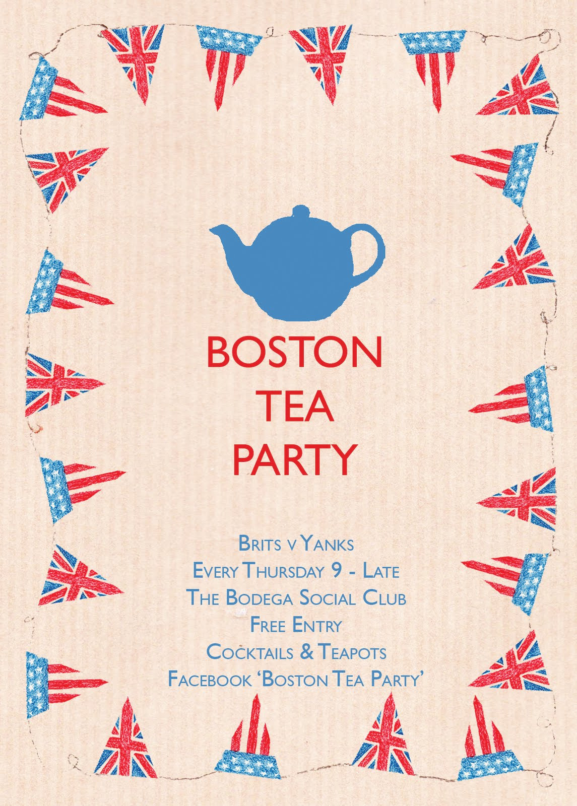 Boston Tea Party Poster Ideas
 Georgina Lomas