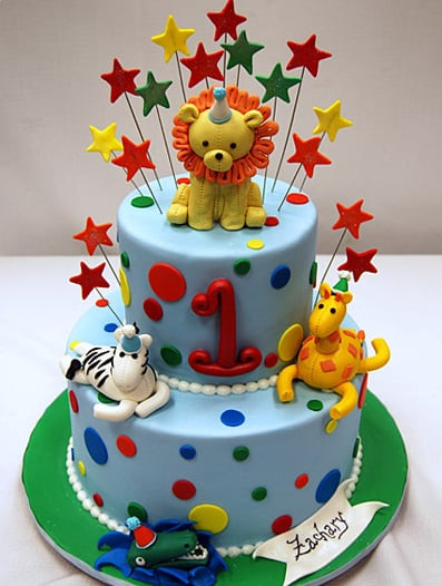 Boy Birthday Cakes Ideas
 Fun Animal Birthday Cake