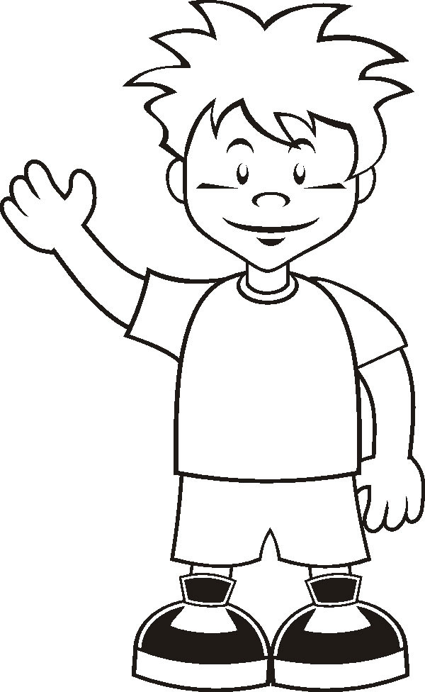 Boy Coloring Books
 Boy Coloring Pages 2