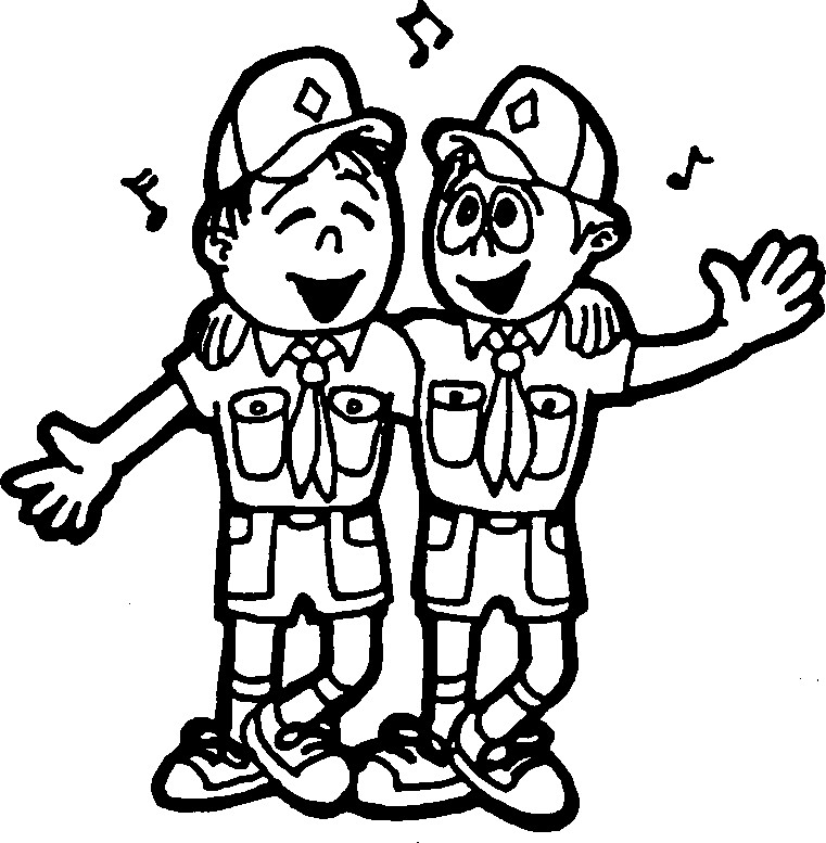 Boy Scout Coloring Pages
 Tiger Cub Scout Coloring Pages Coloring Home