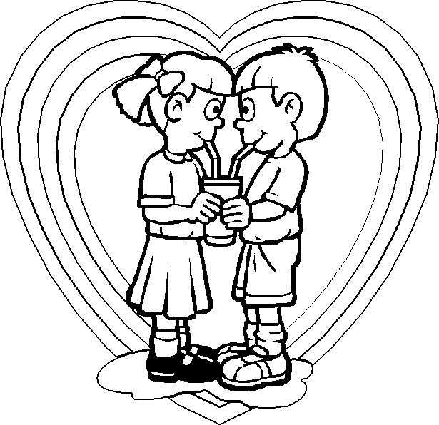 Boyfriend And Girlfriend Coloring Pages
 Boyfriend And Girlfriend