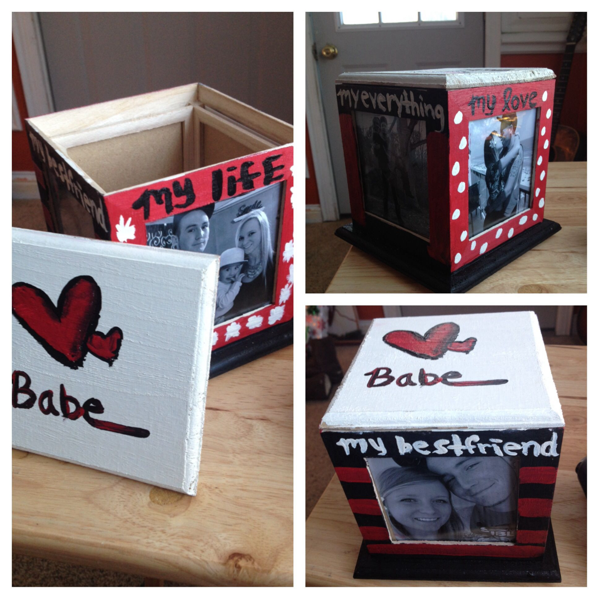 Boyfriend Gift Ideas Diy
 Cheap DIY present for boyfriend made this for Dan for