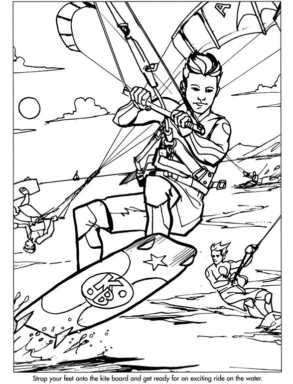 Boys Adult Coloring Book Pages
 25 best sports coloring pages images on Pinterest